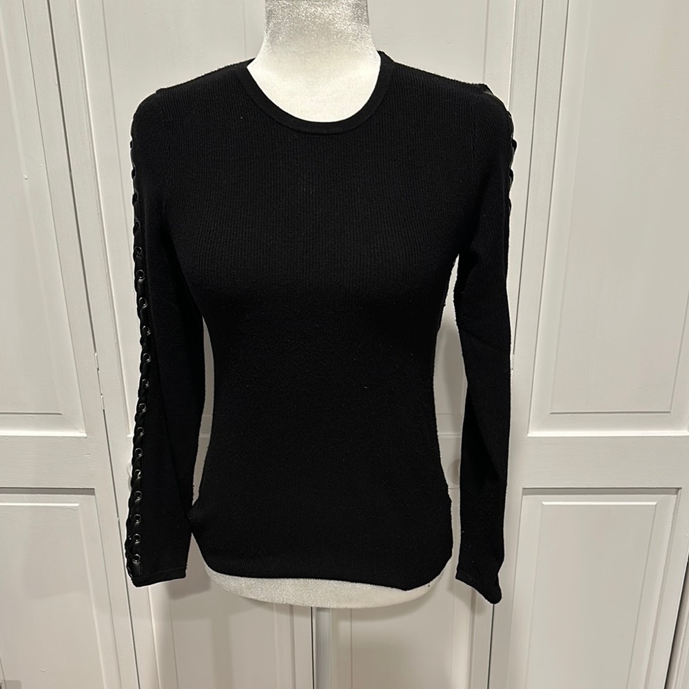 Black Long Sleeve Women's Top